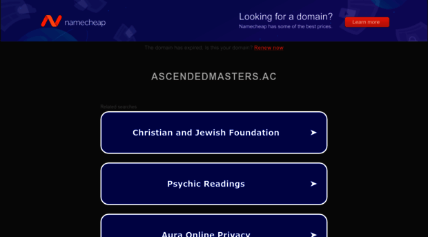 ascendedmasters.ac