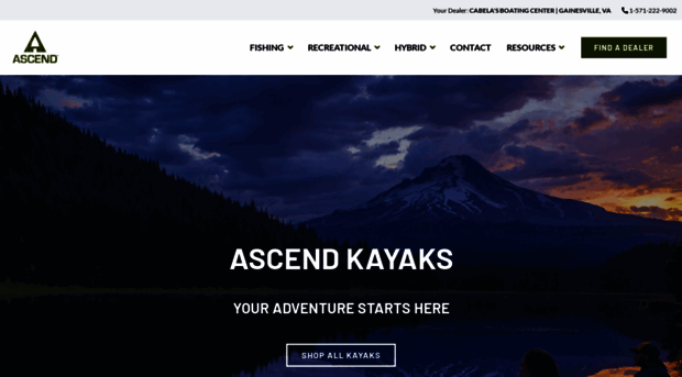 ascendkayaks.com