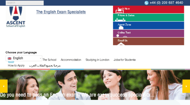 ascentschoolofenglish.com