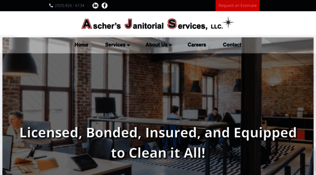 aschersjanitorial.com