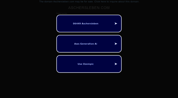 aschersleben.com