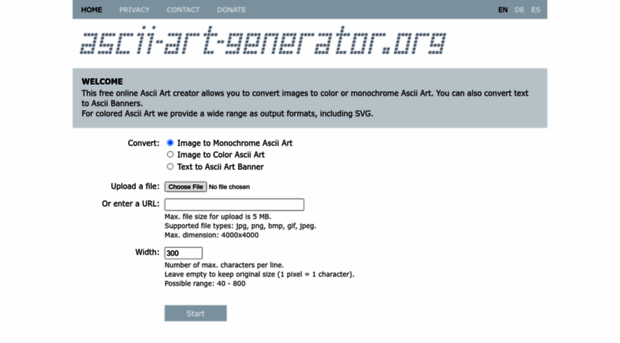 ascii-art-generator.org