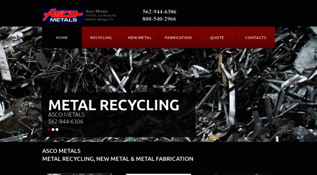 ascometalrecycling.com