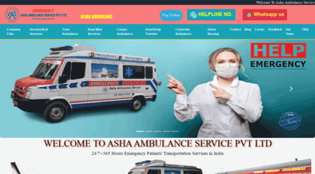 ashaambulanceservice.com