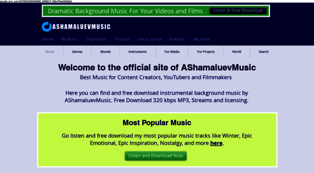 ashamaluevmusic.com