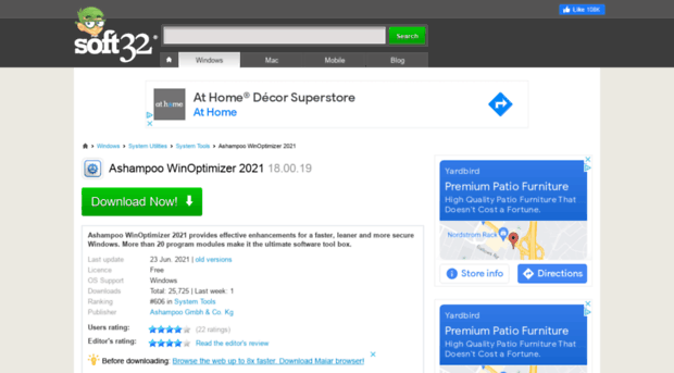 ashampoo-winoptimizer.soft32.com