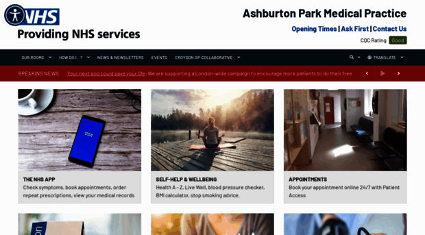 ashburtonparkmedical.co.uk