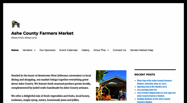 ashefarmersmarket.com