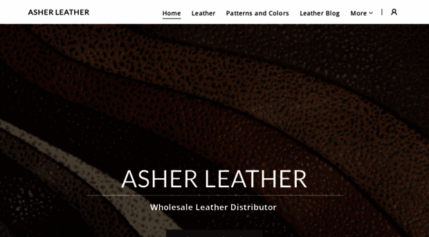 asherleather.com