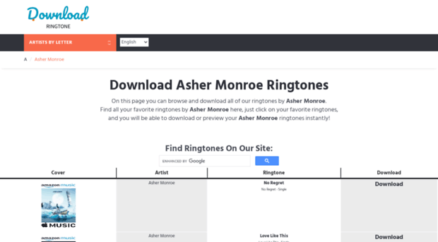 ashermonroe.download-ringtone.com