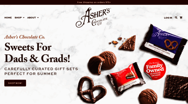 asherschocolate.com