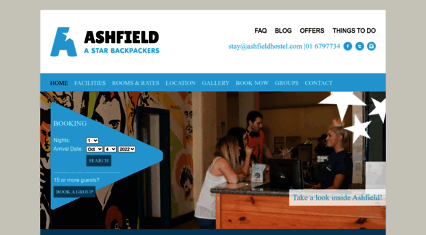 ashfieldhostel.com