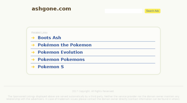 ashgone.com