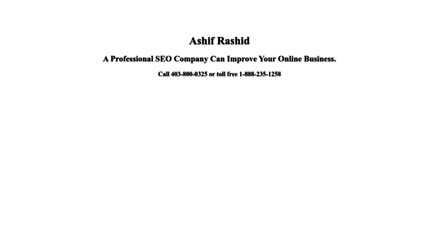 ashifrashid.com