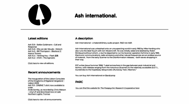 ashinternational.com