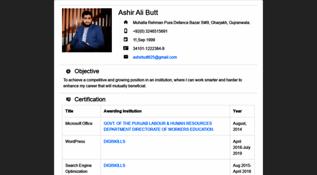 ashiralibutt.com