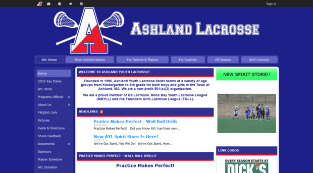 ashlandyouthlacrosse.org