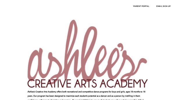 ashleescreativeartsacademy.com