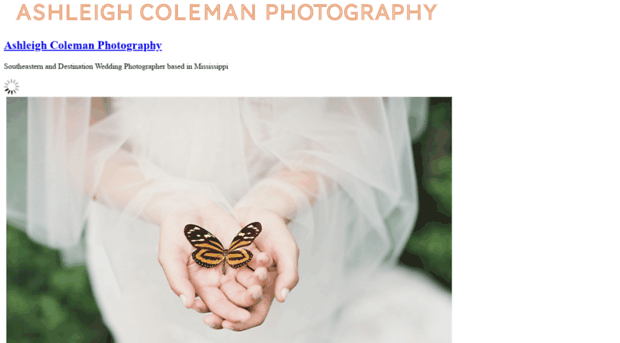 ashleighcolemanweddings.com