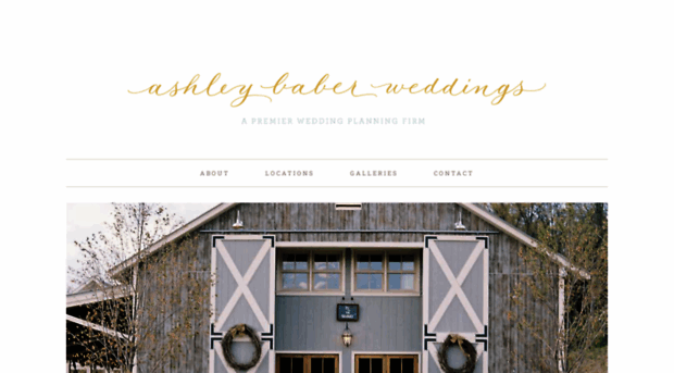 ashleybaberweddings.com