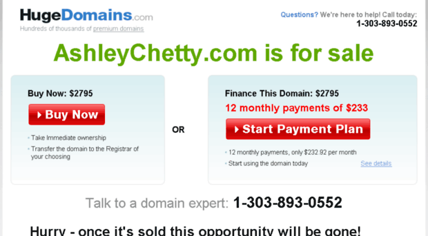 ashleychetty.com