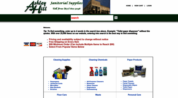 ashleyhilljanitorialsupplies.com