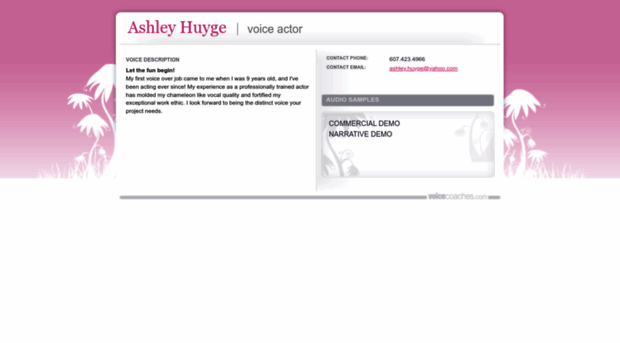 ashleyhuyge.icanvoice.com