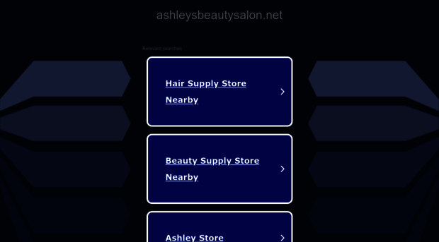 ashleysbeautysalon.net