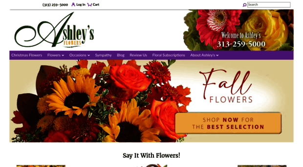 ashleysflowers.com