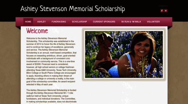 ashleystevensonmemorialscholarship.com