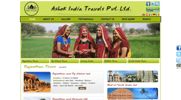 ashokindiatravels.com