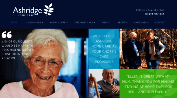 ashridgehomecare.co.uk