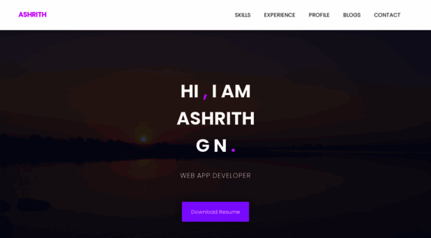 ashrithgn.com