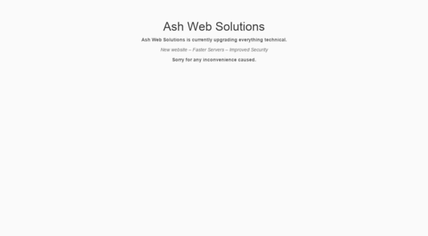 ashwebsolutions.co.uk