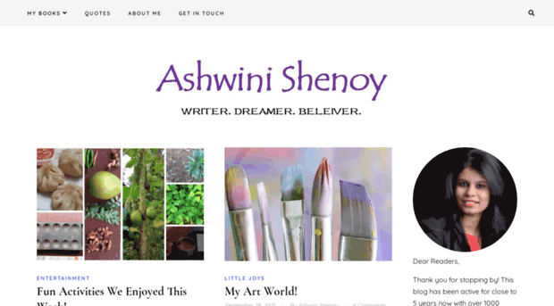 ashwinishenoy.com