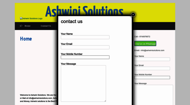 ashwinisolutions.com