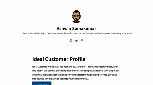 ashwinsomakumar.com