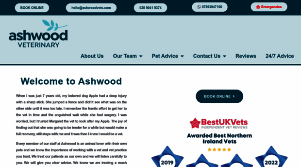 ashwoodvets.com