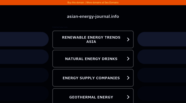 asian-energy-journal.info