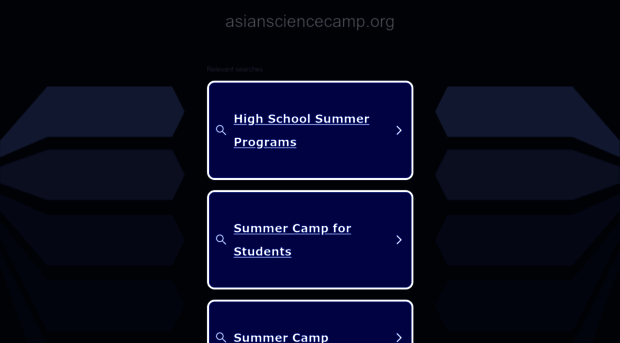 asiansciencecamp.org
