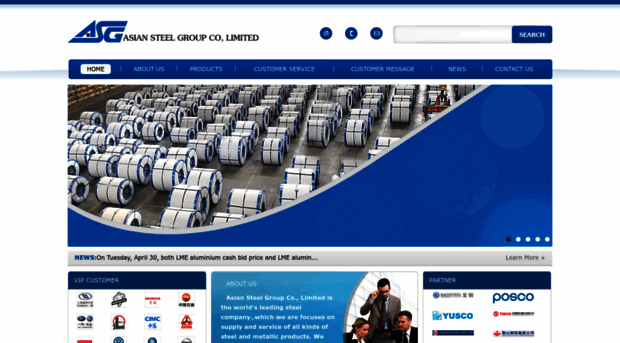 asiansteelgroup.com