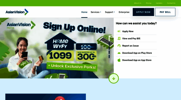 asianvision.com.ph - Asian Vision | High-speed fibe... - Asian Vision
