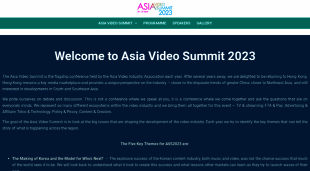 asiavideosummit.com