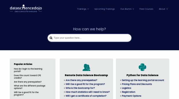 ask.datasciencedojo.com