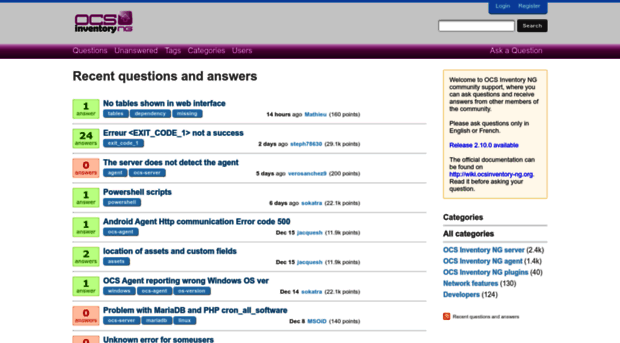 ask.ocsinventory-ng.org