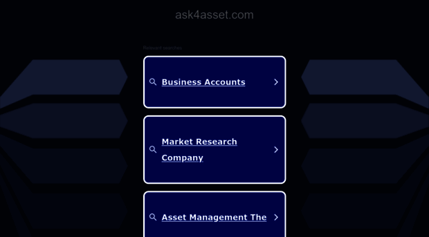 ask4asset.com