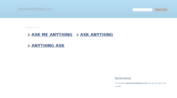 askaboutanything.com