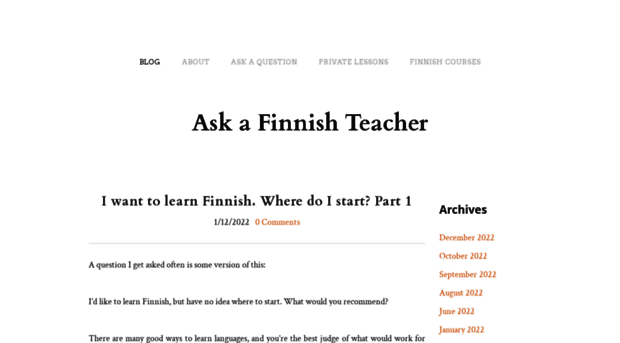 askafinnishteacher.com