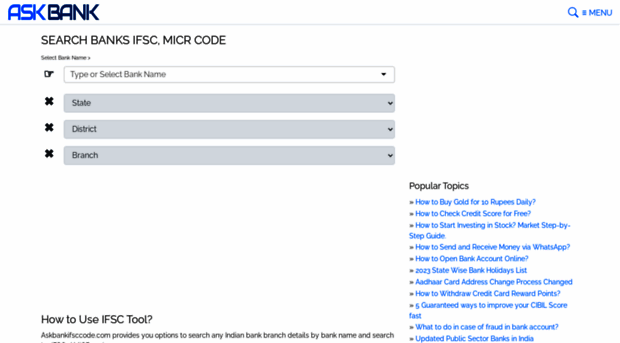 askbankifsccode.com