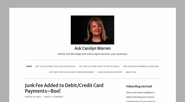 askcarolynwarren.com